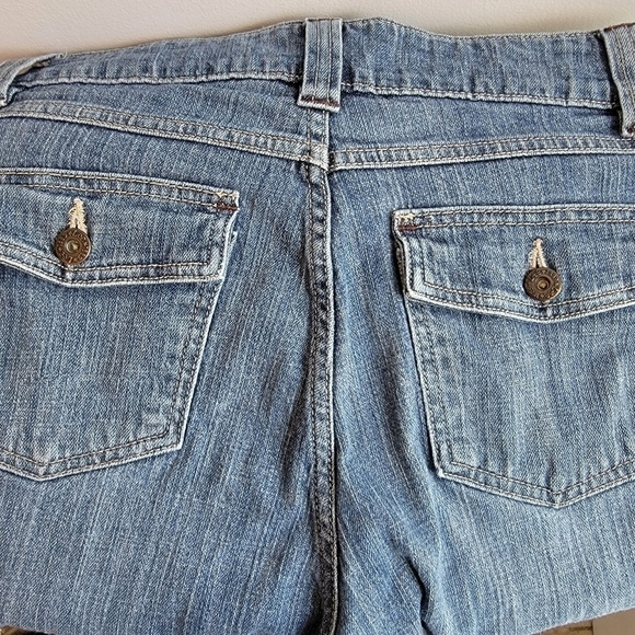 Lee Vintage Cropped Jeans Sits Just below Waist Size 8 - Picture 8 of 8